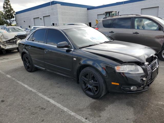 WAUAF78E78A006649 - 2008 AUDI A4 2.0T BLACK photo 4