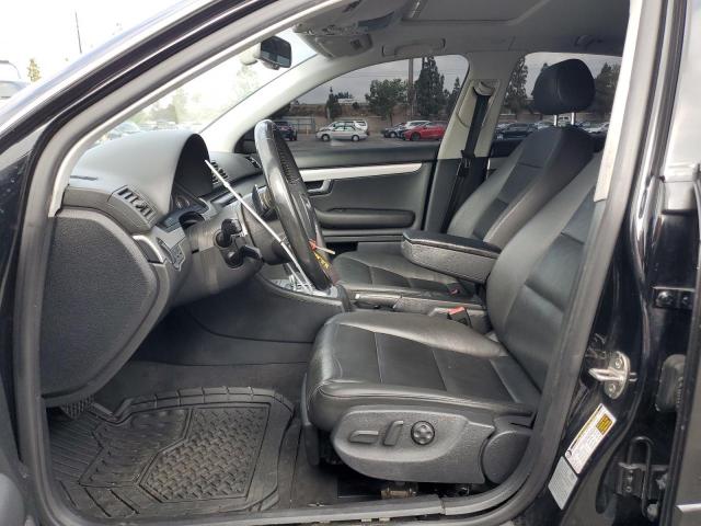 WAUAF78E78A006649 - 2008 AUDI A4 2.0T BLACK photo 7