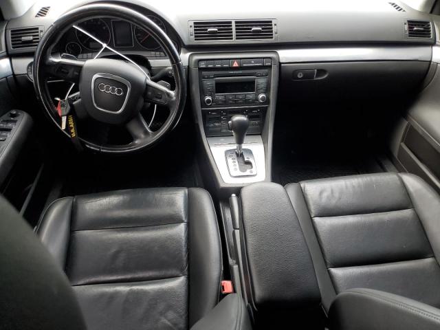 WAUAF78E78A006649 - 2008 AUDI A4 2.0T BLACK photo 8