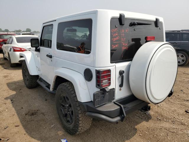 1C4GJWBG6GL222009 - 2016 JEEP WRANGLER SAHARA WHITE photo 2