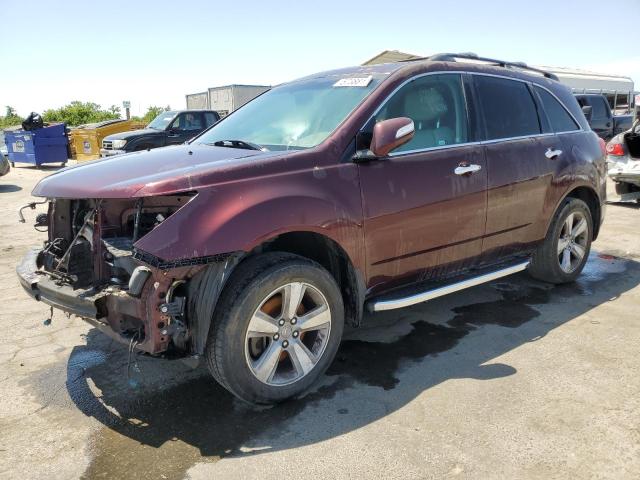 2HNYD2H66BH536410 - 2011 ACURA MDX TECHNOLOGY MAROON photo 1