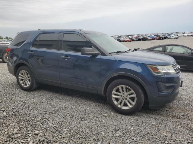 1FM5K7BHXGGC32209 - 2016 FORD EXPLORER BLUE photo 4