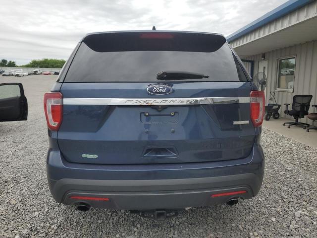1FM5K7BHXGGC32209 - 2016 FORD EXPLORER BLUE photo 6
