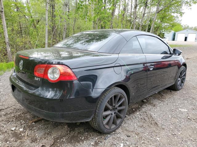 WVWFA71FX9V018122 - 2009 VOLKSWAGEN EOS LUX Սև լուսանկար 3