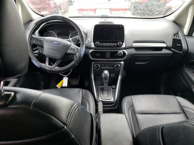 MAJ3P1TE0JC207578 - 2018 FORD ECOSPORT SE WHITE photo 8