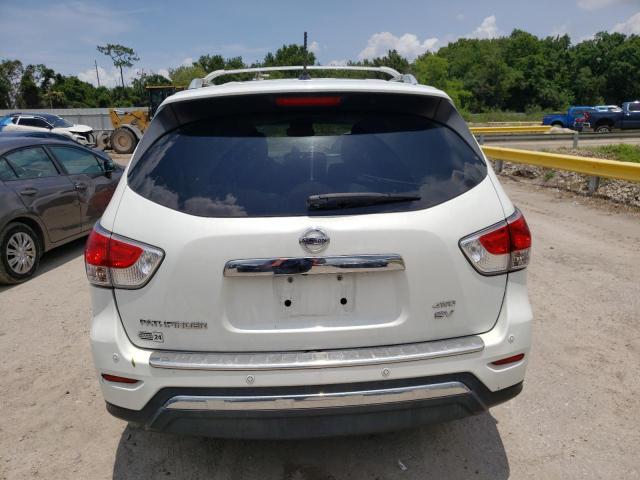 5N1AR2MM2FC708708 - 2015 NISSAN PATHFINDER S WHITE photo 6
