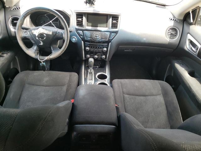 5N1AR2MM2FC708708 - 2015 NISSAN PATHFINDER S WHITE photo 8