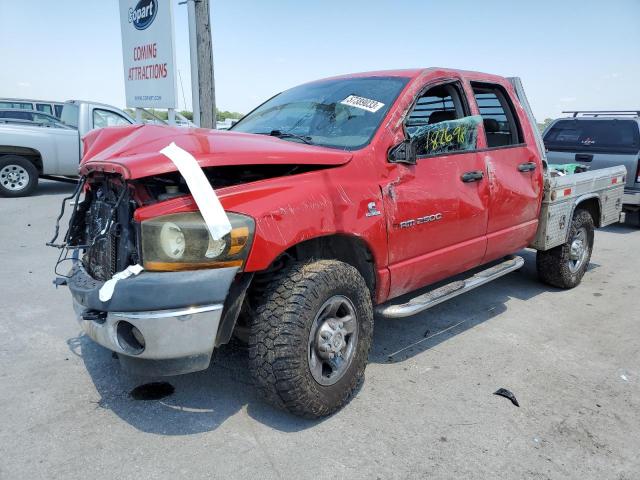 1D7KS28C26J233870 - 2006 DODGE RAM 2500 ST RED photo 1