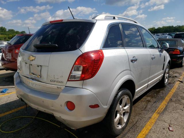 3GNAL4EK5DS625321 - 2013 CHEVROLET CAPTIVA LTZ SILVER photo 4