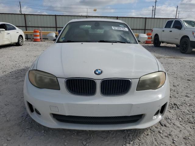 WBAUP7C56CVP23627 - 2012 BMW 128 I WHITE photo 5