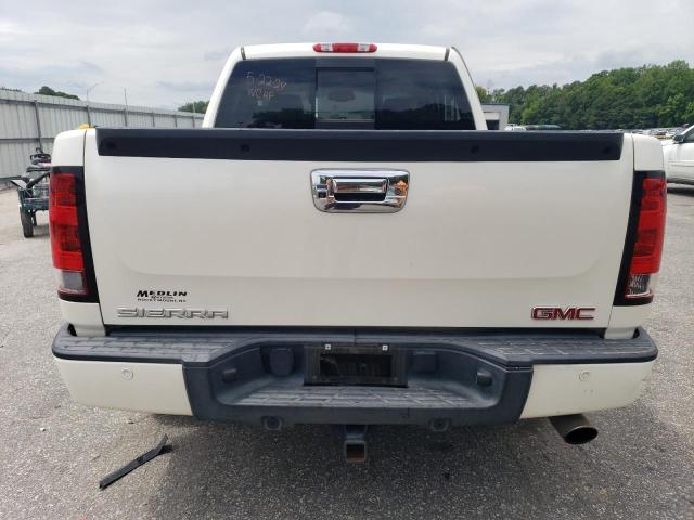 3GTP2XE24DG125127 - 2013 GMC SIERRA K1500 DENALI WHITE photo 6