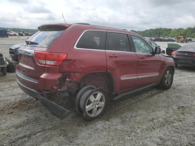 1C4RJEAG8CC327889 - 2012 JEEP GRAND CHER LAREDO RED photo 3