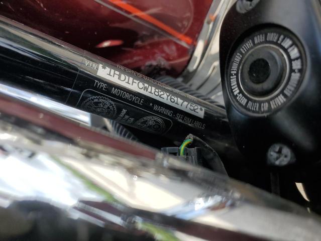 1HD1FCW182Y617752 - 2002 HARLEY-DAVIDSON FLHTCUI 勃艮第红 照片 10