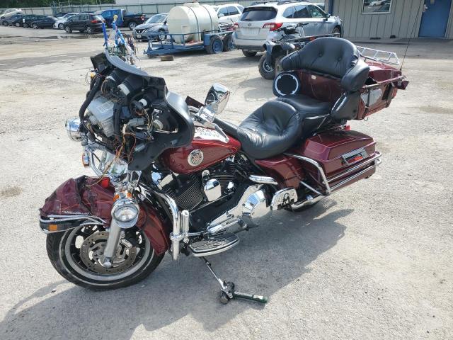 1HD1FCW182Y617752 - 2002 HARLEY-DAVIDSON FLHTCUI 勃艮第红 照片 2