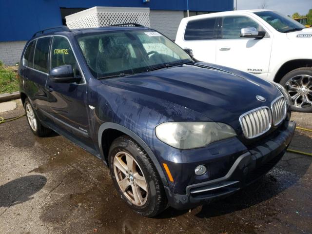 5UXFE83579L310061 - 2009 BMW X5 XDRIVE48I BLUE photo 1