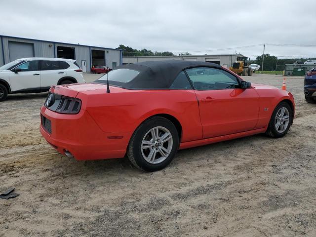 1ZVBP8EM7E5299833 - 2014 FORD MUSTANG RED photo 3