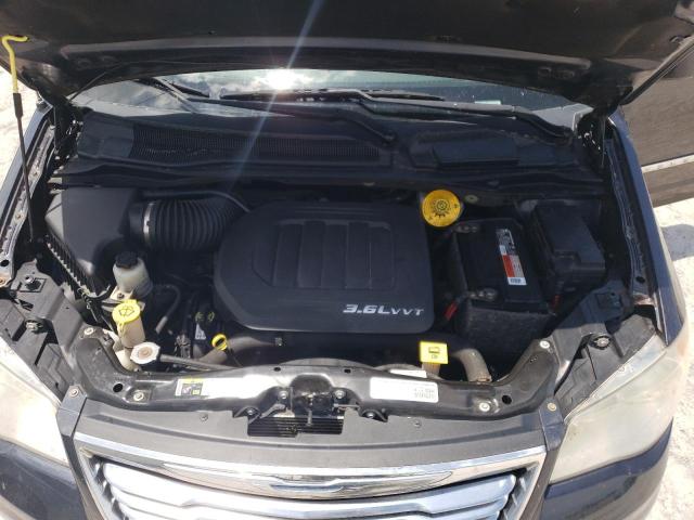 2C4RC1BG2ER252229 - 2014 CHRYSLER TOWN & COU TOURING შავი ფოტო 12