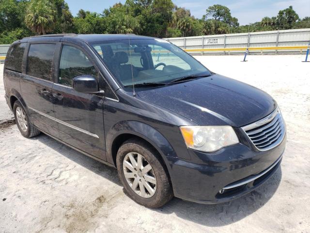 2C4RC1BG2ER252229 - 2014 CHRYSLER TOWN & COU TOURING შავი ფოტო 4