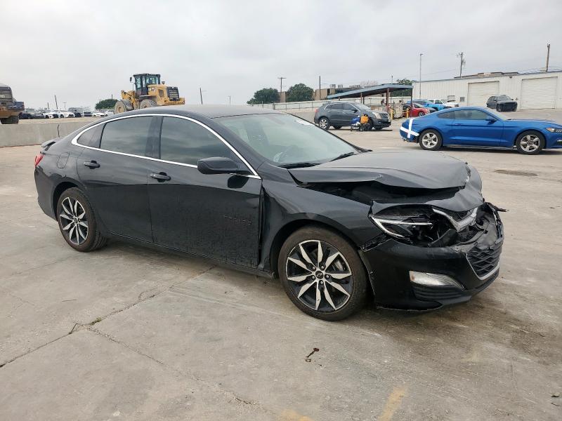 1G1ZG5ST1MF037027 - 2021 CHEVROLET MALIBU RS BLACK photo 4