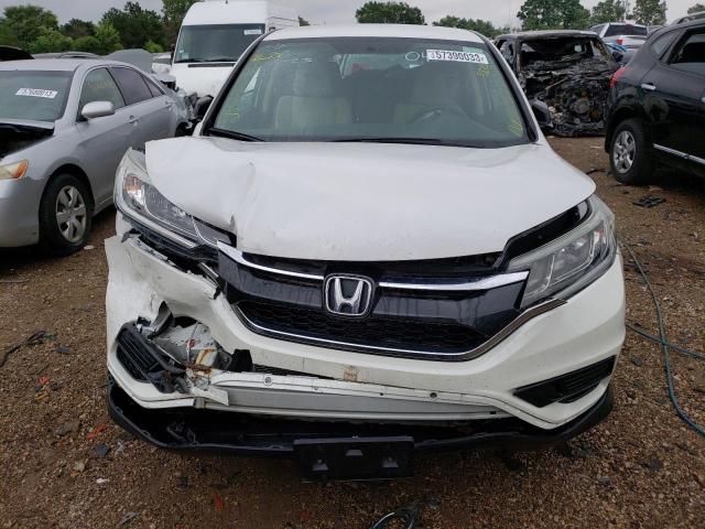 5J6RM4H46GL042606 - 2016 HONDA CR-V SE WHITE photo 5