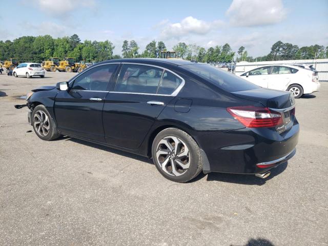 1HGCR3F04GA008376 - 2016 HONDA ACCORD EXL BLACK photo 2