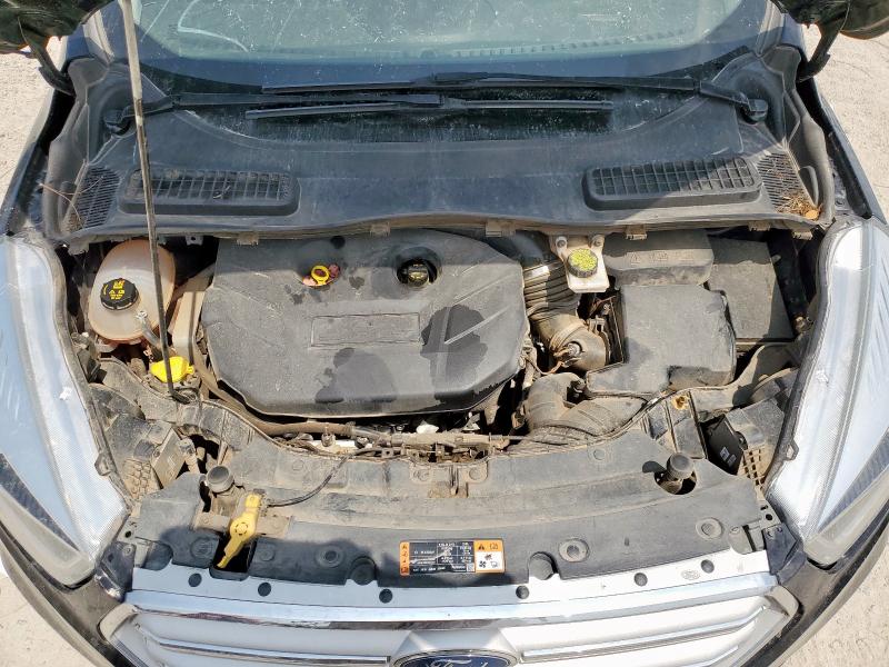 1FMCU9J92KUC05734 - 2019 FORD ESCAPE TITANIUM Noir photo 12