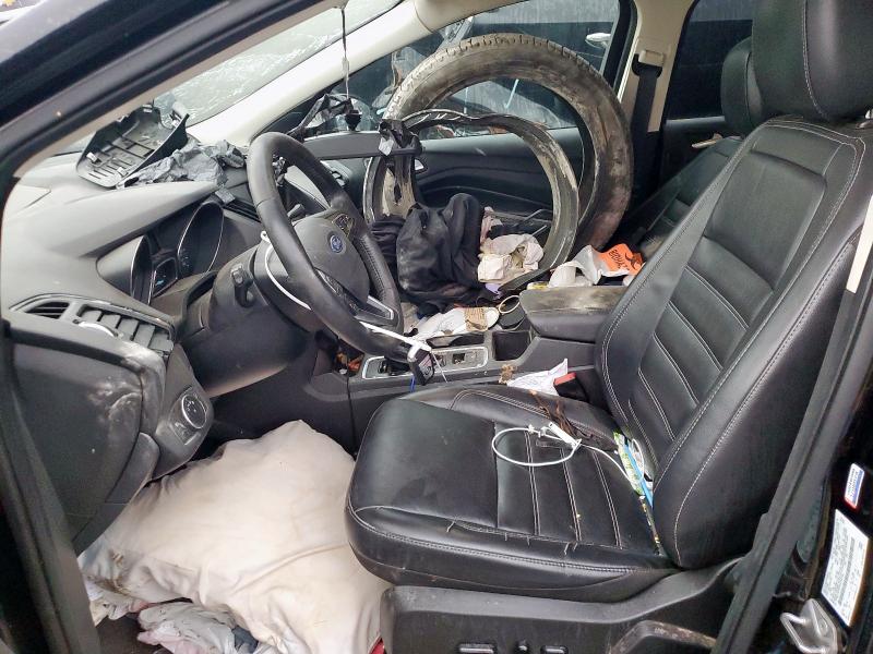 1FMCU9J92KUC05734 - 2019 FORD ESCAPE TITANIUM Noir photo 7