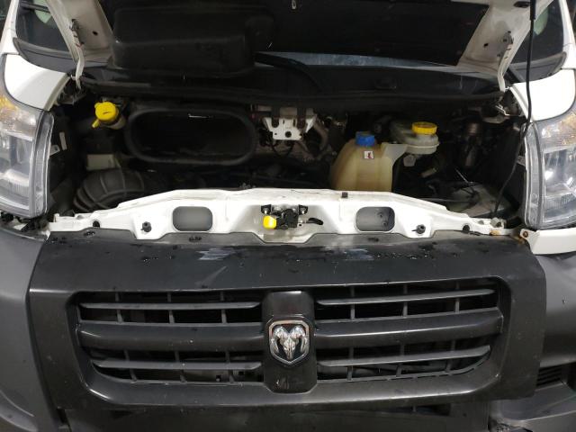 3C6TRVDG5HE539263 - 2017 RAM PROMASTER 2500 HIGH WHITE photo 12