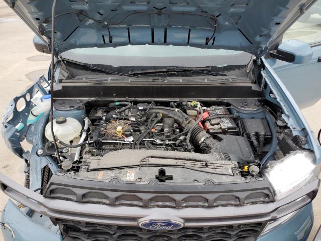 3FTTW8F94PRA11173 - 2023 FORD MAVERICK XL BLUE photo 11