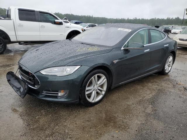 5YJSA1CN9DFP26594 - 2013 TESLA MODEL S ნაცრისფერი ფოტო 1