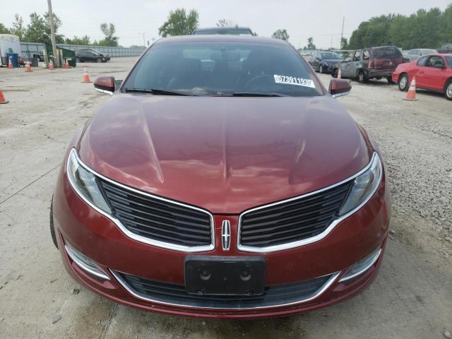 3LN6L2PU5GR631631 - 2016 LINCOLN MKZ HYBRID BLACK LABEL MAROON photo 5