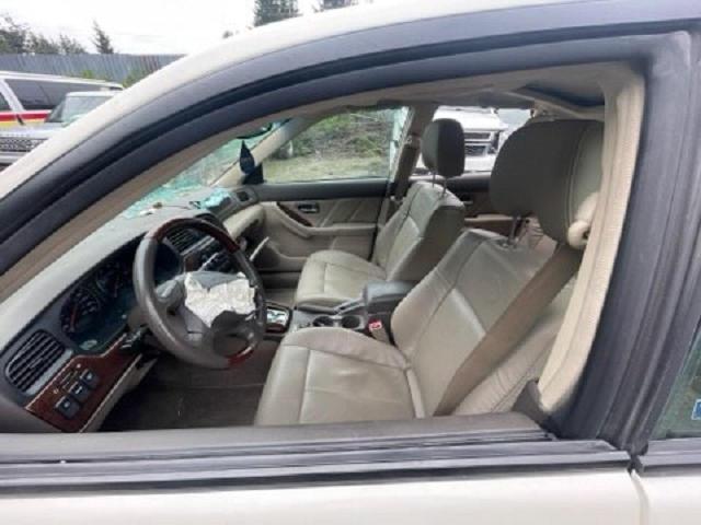 4S3BH806X47636507 - 2004 SUBARU LEGACY OUTBACK H6 3.0 LL BEAN WHITE photo 5