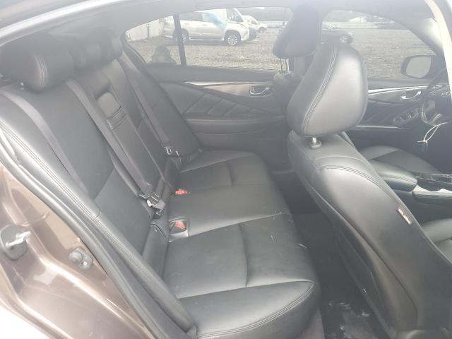 JN1BV7AR9FM415564 - 2015 INFINITI Q50 BASE 棕色 照片 10