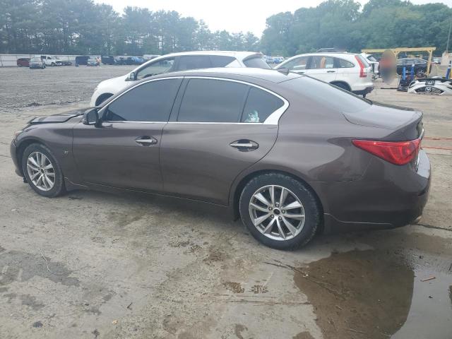 JN1BV7AR9FM415564 - 2015 INFINITI Q50 BASE 棕色 照片 2