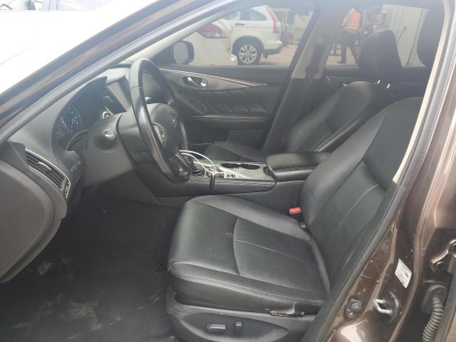 JN1BV7AR9FM415564 - 2015 INFINITI Q50 BASE 棕色 照片 7