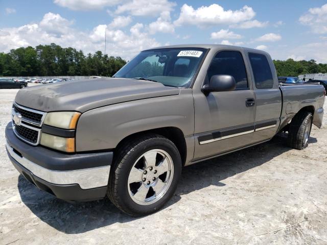 1GCEC19X57Z128047 - 2007 CHEVROLET SILVERADO C1500 CLASSIC GRAY photo 1