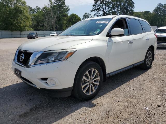 5N1AR2MN0DC603154 - 2013 NISSAN PATHFINDER S WHITE photo 1