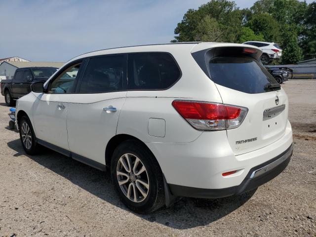 5N1AR2MN0DC603154 - 2013 NISSAN PATHFINDER S WHITE photo 2