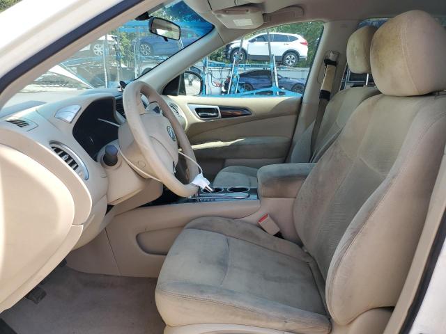 5N1AR2MN0DC603154 - 2013 NISSAN PATHFINDER S WHITE photo 7