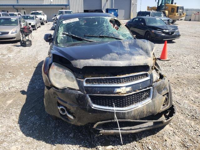 2GNALPEK9C6144163 - 2012 CHEVROLET EQUINOX LT BLACK photo 5