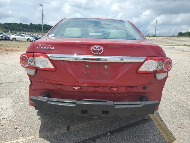 5YFBU4EE0DP138304 - 2013 TOYOTA COROLLA BASE RED photo 6