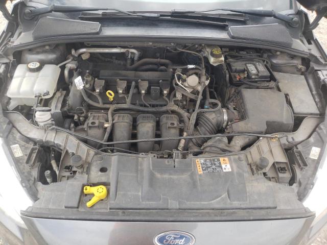 1FADP3F25HL283423 - 2017 FORD FOCUS SE GRAY photo 11