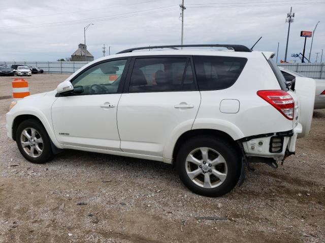 JTMDK4DV7BD018239 - 2011 TOYOTA RAV4 LIMITED WHITE photo 2