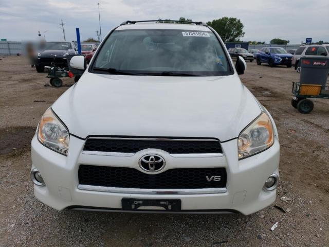 JTMDK4DV7BD018239 - 2011 TOYOTA RAV4 LIMITED WHITE photo 5