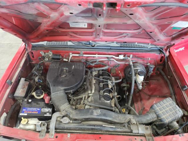 1N6DD26S7YC435633 - 2000 NISSAN FRONTIER KING CAB XE RED photo 11