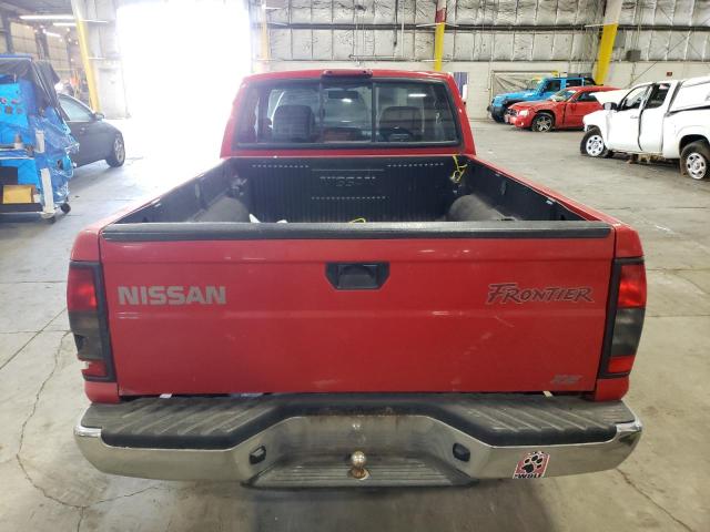 1N6DD26S7YC435633 - 2000 NISSAN FRONTIER KING CAB XE RED photo 6