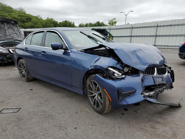 3MW5R7J02N8C26358 - 2022 BMW 330XI BLUE photo 4