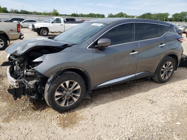 5N1AZ2MHXGN109046 - 2016 NISSAN MURANO S GRAY photo 1