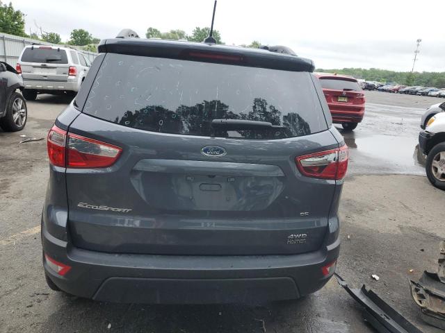 MAJ6S3GL4NC462708 - 2022 FORD ECOSPORT SE Gri fotoğraf 6