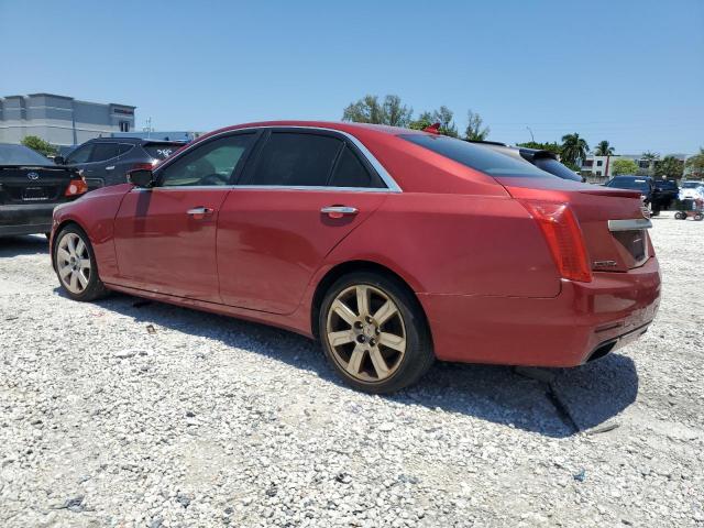 1G6AY5SXXE0157954 - 2014 CADILLAC CTS PERFORMANCE COLLECTION Бордовый фото 2